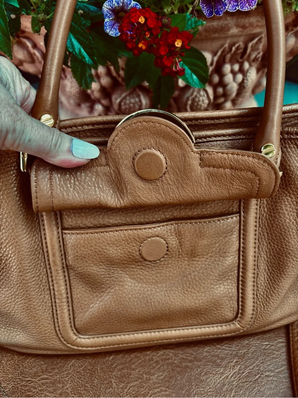 Tory Burch Amanda Classic Leather Bag